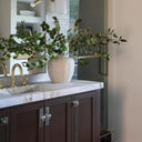 Unlacquered Brass Deck Mounted Faucet Bathroom Faucets detail view 2