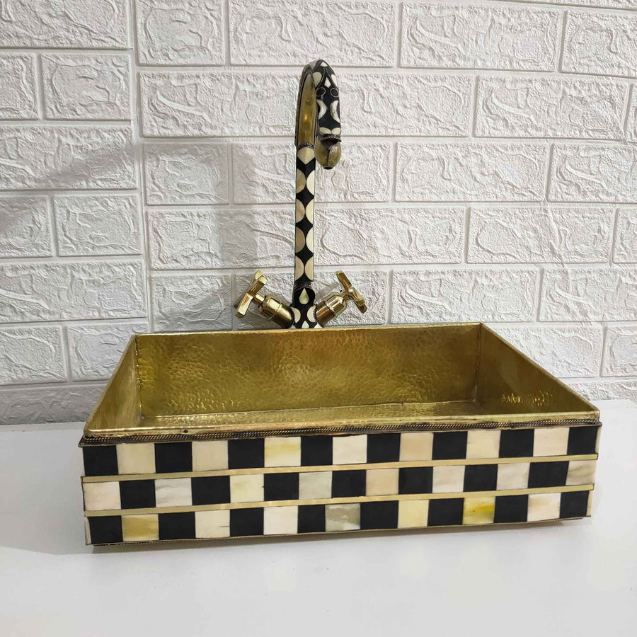 Square Vessel Sink for Kitchens and Bathrooms sink for kitchens, bars, powder rooms, vanities, and statement wash areas - view 1
