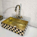 Square Vessel Sink for Kitchens and Bathrooms sink for kitchens, bars, powder rooms, vanities, and statement wash areas - view 4
