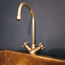 Brass Gooseneck Faucet - Brass For Homes - Bathroom - faucets - top - 1 - 10 - pmax