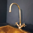 Brass Gooseneck Faucet - Brass For Homes - Bathroom - faucets - top - 1 - 10 - pmax