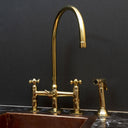 Infinity Kitchen Faucet - Brass For Homes - kitchen - faucets
