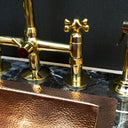 Infinity Kitchen Faucet - Brass For Homes - kitchen - faucets