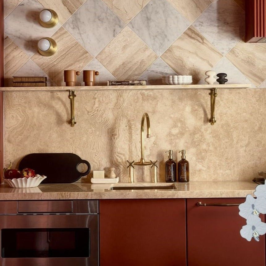 Unlacquered Brass Kitchen Faucet Kitchen Faucets product photo