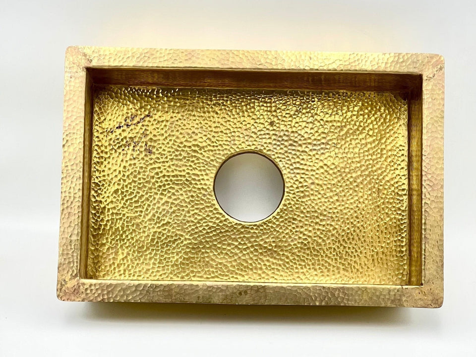 Unlacquered Brass Kitchen Sink Sinks product photo