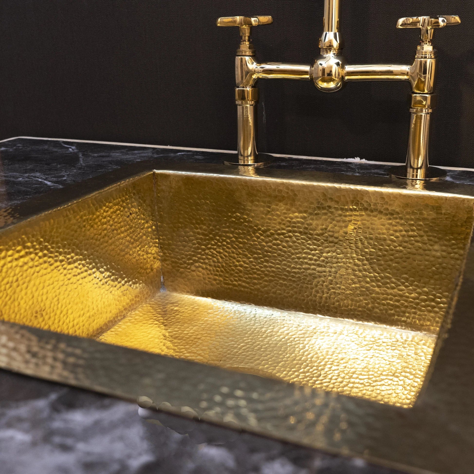 Island Solid Undermount Brass Sink - Brass For Homes - Sink - top - 1 - 10 - pmax