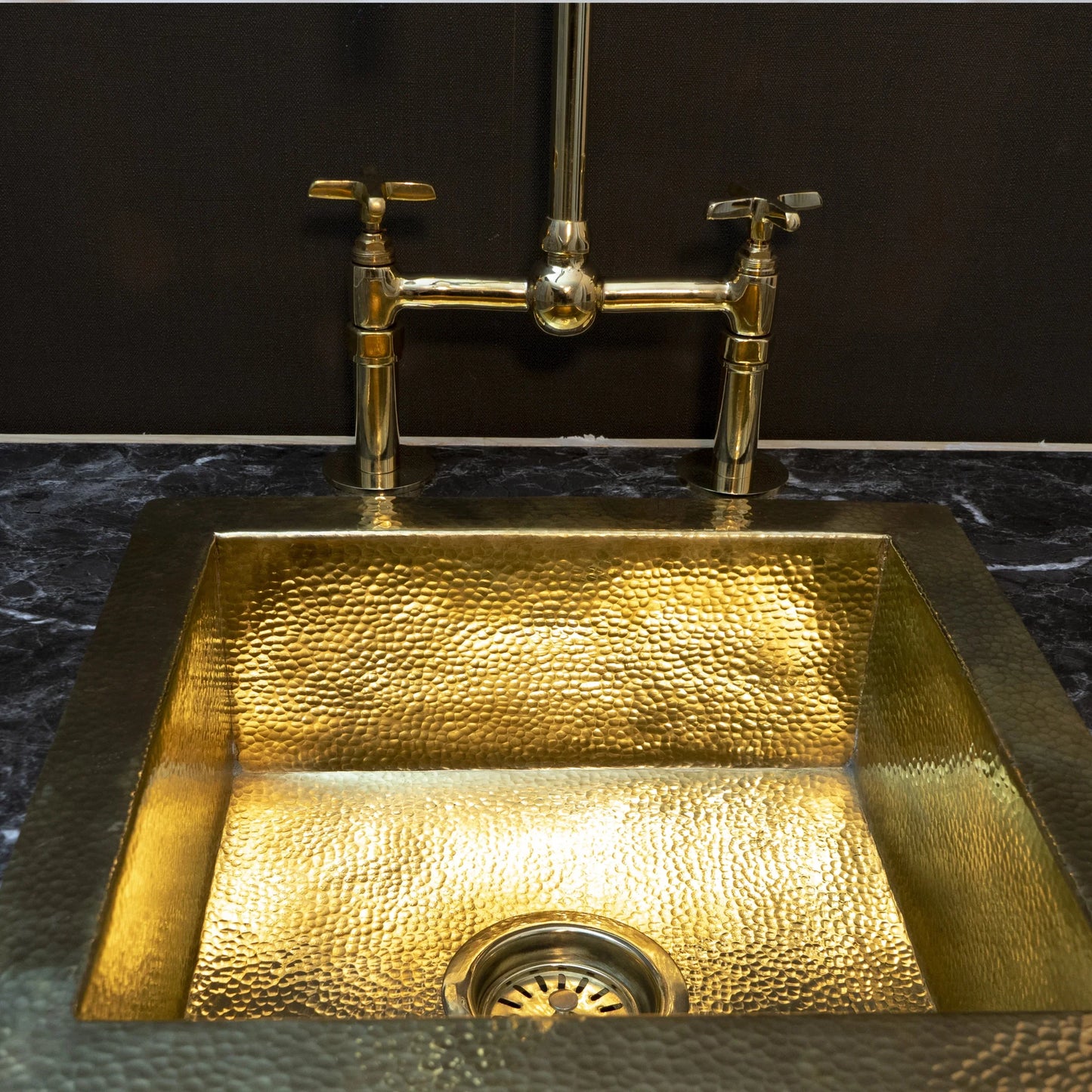 Island Solid Undermount Brass Sink - Brass For Homes - Sink - top - 1 - 10 - pmax