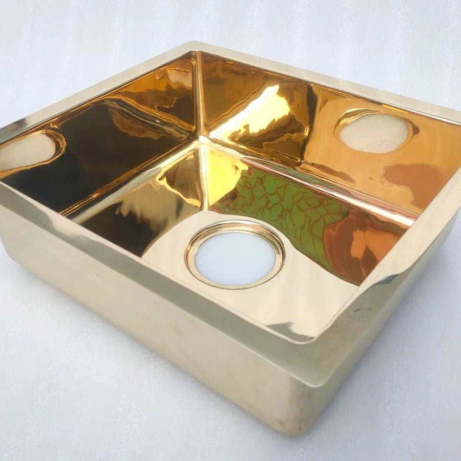 Siko Brass Kitchen Sink - Brass For Homes - Sink - top - 1 - 10 - pmax
