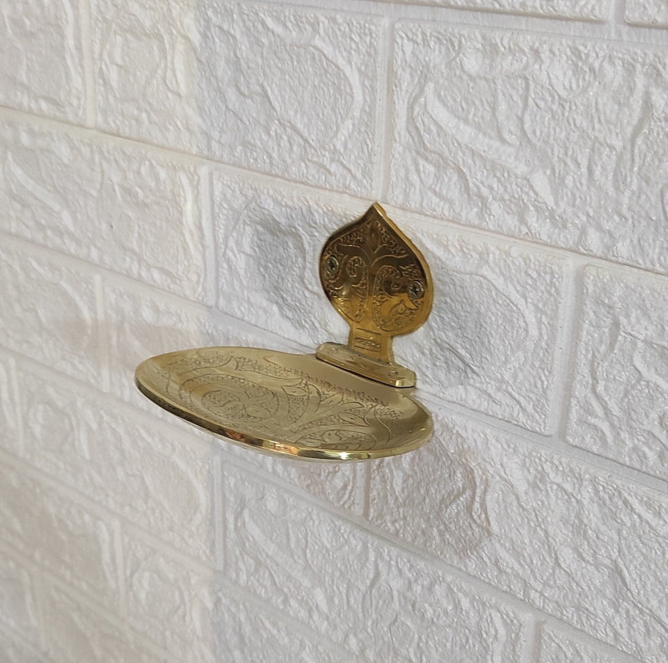 Unlacquered Brass Soap Holder Bathroom Hardware product photo