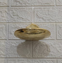 Unlacquered Brass Soap Holder home decor accent for entryways, bathrooms, kitchens, shelves, and warm artisan interiors - view 2