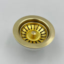 Unlacquered Brass Drain Kitchen Sink Sinks product photo