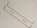 Unlacquered Brass Towel Rack home decor accent for entryways, bathrooms, kitchens, shelves, and warm artisan interiors - view 3