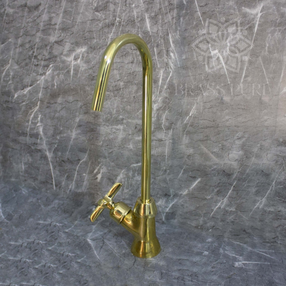 Unlacquered Brass Cold Water Kitchen Faucets product photo