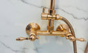 Handmade Copper Shower System – Luxury Rainfall Shower Fixture home decor accent for entryways, bathrooms, kitchens, shelves, and warm artisan interiors - view 5