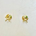 Unlacquered Brass Shower System — Round Showerhead & Straight Arm Shower Systems detail view 2
