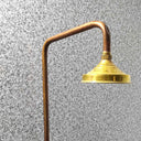 Unlacquered Solid Copper Shower home decor accent for entryways, bathrooms, kitchens, shelves, and warm artisan interiors - view 5