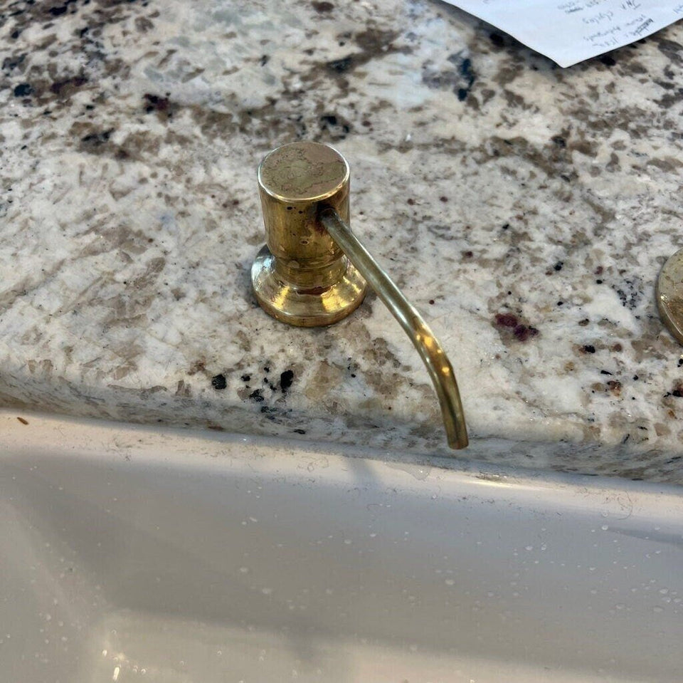 Built In Sink Soap Dispenser home decor accent for entryways, bathrooms, kitchens, shelves, and warm artisan interiors - view 1