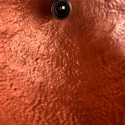 Verdigris Copper Dome Pendant – Green Patina Ceiling Light for Rustic Decor - Brass For Homes - 