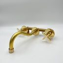 Curved Wall Mount Faucet With Valve Wall Mount Faucets detail view 4